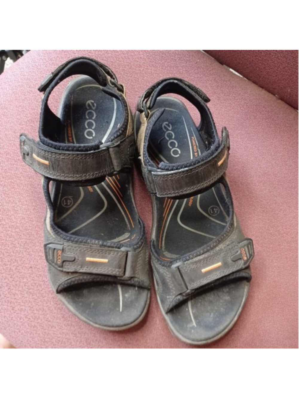 Gently used Hiking Ecco sandals 41